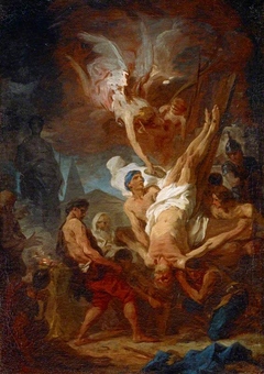 The Crucifixion of Saint Peter by Pierre Subleyras