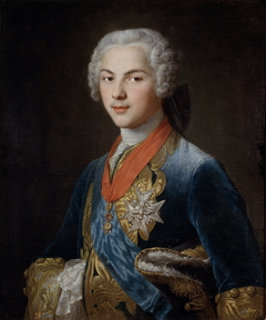 The Dauphin Louis de Bourbon by Hubert Drouais