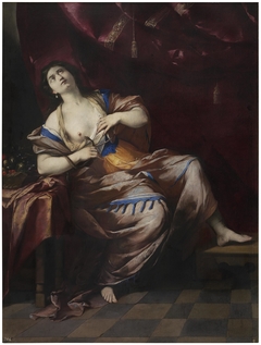 The death of Cleopatra by Andrea Vaccaro