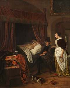 The Doctor's Visit by Jan Steen