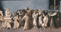 The Fight Between Carnival and Lent ('s-Hertogenbosch) by Hieronymus Bosch