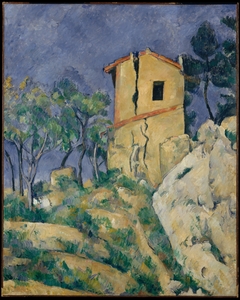 The House with the Cracked Walls by Paul Cézanne