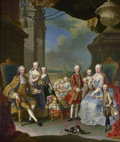 The Imperial family in 1756 by Martin van Meytens