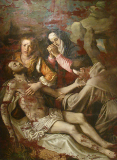 The lamentation over the dead Christ by Vincenzo Campi