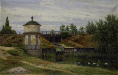 The Mill in the Davydov's Estate by Narkiz Bunin