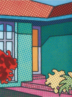 The Mosaic Entrance by Howard Arkley