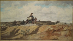 The Mule Skinner from Var, near Marseille by Emile Loubon