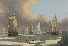 The Northern Whale Fishery: The "Swan" and "Isabella" by John Ward of Hull