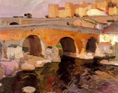 The Old Bridge of Ávila by Joaquín Sorolla