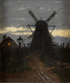 The Old Windmill by Anna von Wahl