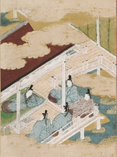 The Pink (Tokonatsu), Illustration to Chapter 26 of the Tale of Genji (Genji monogatari) by Tosa Mitsunobu