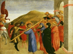 The Procession to Calvary by Stefano di Giovanni