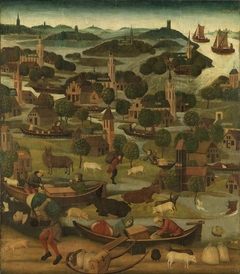 The Saint Elizabeth’s Day Flood by Master of the St Elizabeth Panels