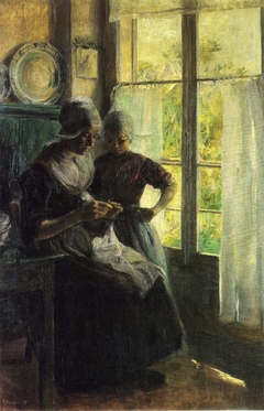 The Sewing Lesson by Elizabeth Nourse