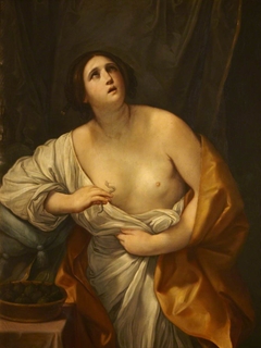 The Suicide of Cleopatra (after Guido Reni) by Pietro Antonio Sasso