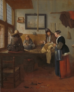 The Tailor’s Workshop by Quirijn van Brekelenkam