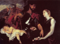 The three ages of man by Anthony van Dyck