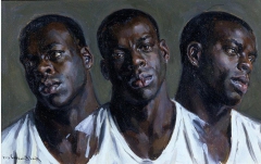 The Triple Portrait by Noel Bensted