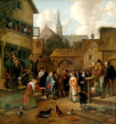 The Village Wedding by Jan Steen