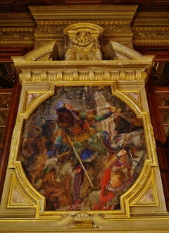 The Vision of Saint Hubert by Paul-Jacques-Aimé Baudry