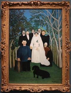 The Wedding Party by Henri Rousseau