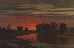 Twilight by George Inness