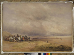 Ulverston Sands by David Cox Jr