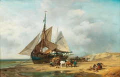 Unloading the Sailing Ship by Charles Hoguet