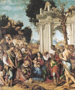 Adoration of the Magi by Cesare da Sesto