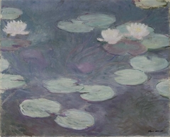 Water lilies by Claude Monet