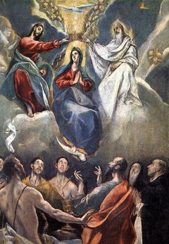 The Coronation of the Virgin by El Greco