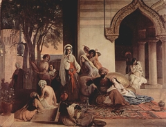 Die neue Favoritin (Haremsszene) by Francesco Hayez