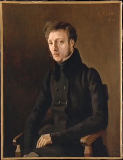 Toussaint Lemaistre (1807/8–1888) by Jean-Baptiste-Camille Corot