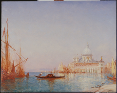 Venise, la Salute. Effet de matin by Félix Ziem