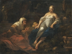 Vertumnus and Pomona by Nicolaes Pieterszoon Berchem