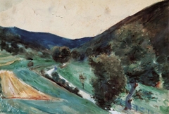 View into a Valley by Lesser Ury