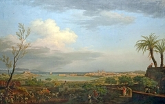 View of Antibes by Claude-Joseph Vernet