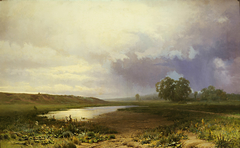 Wet Meadow by Fyodor Vasilyev