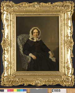 Wilhelmine Büsch (1772-1852). Echtgenote van Hieronymus Sill by Nicolaas Pieneman