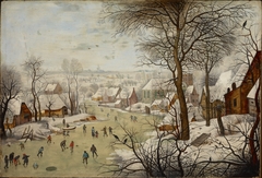 Winter Landscape with a Bird-trap by Pieter Breughel the Younger