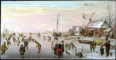 Winter Scene by Hendrick Avercamp