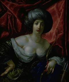 Woman Portrayed as the Goddess Diana by Cesare Dandini