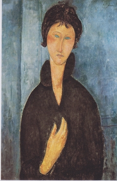 Woman with Blue Eyes by Amedeo Modigliani