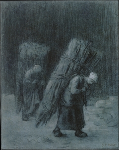 Women Carrying Faggots by Jean-François Millet