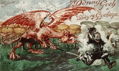 Y Ddraig Goch a Ddyry Gychwyn by John Kelt Edwards