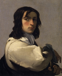 Young Man with a Sword by Eustache Le Sueur