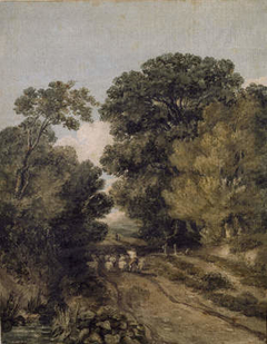 A Herefordshire Lane by David Cox Jr