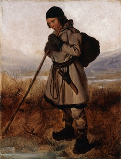 A Laplander by François-Auguste Biard