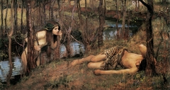 A Naiad by John William Waterhouse