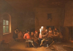 A Tavern Scene by Egbert van Heemskerk